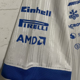 2026-27 Mercedes AMG Petronas F1 White Player Version POLO Team T-Shirt 有领  球员版