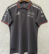 2026-27 Audi F1 Grey POLO Team T-Shirt   有领