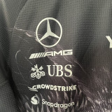 2026-27 Mercedes AMG Petronas F1 Black Team T-Shirt   圆领