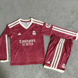 2026/27 RM Third Kids Long Sleeve Soccer Jersey