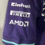 2026-27 Mercedes AMG Petronas F1 Purple Team T-Shirt  圆领