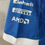 2026-27 Mercedes AMG Petronas F1 Blue Player Version POLO Team T-Shirt   有领 球员版
