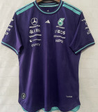 2026-27 Mercedes AMG Petronas F1 Purple Team T-Shirt  圆领