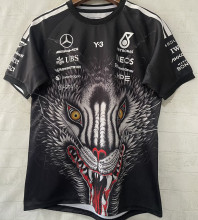 2026-27 Mercedes AMG Petronas F1 Black Team T-Shirt   圆领