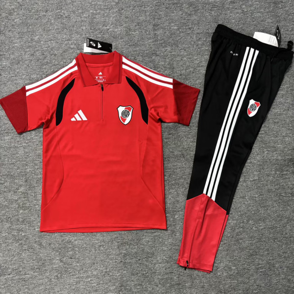 2026-27 River Plate Red Training Tracksuit