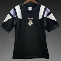 2026-27 RM Black Cotton Retro Style T-shirt 棉T