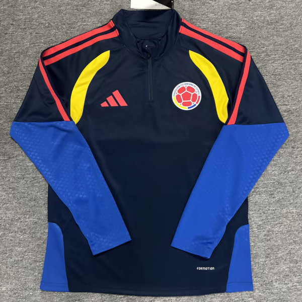 2026-27Colombia Royal Blue Training Sweater