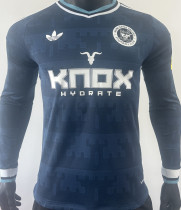 2026-27 Newcastle Away Player Version Long Sleeve Soccer Jersey