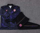 2026-27 BA Black Purple Jacket Tracksuit