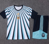 2026-27 Argentina White Blue Training Jersey  (A Set)