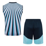 2026-27 Argentina White Blue Vest Training Jersey (A Set)