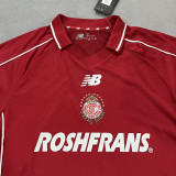 2026-27 Deportivo Toluca Home Red Fans Long Sleeve Soccer Jersey  托卢卡