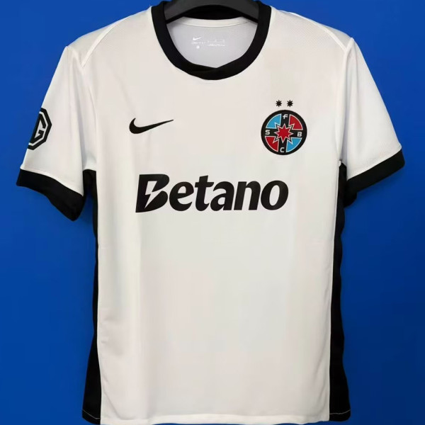 2026-27 FCSB Away White Fans Soccer Jersey 布加勒斯特星