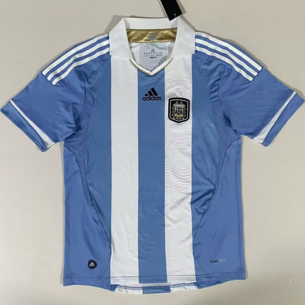 2012 Argentina Home Retro Soccer Jersey