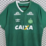 2016  Chapecoense Home Retro Soccer Jersey