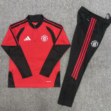 2026-27 M Utd Red Sweater Tracksuit