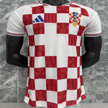 2027-28 Croatia Home Player Version Soccer Jersey