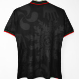 1994 Basque Country Away Black Retro Soccer Jersey