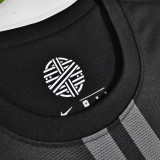 2013 Portugal Away Black Retro Fans Long Sleeve Jersey