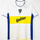 2001-2002 Boca Away Retro Soccer Jersey
