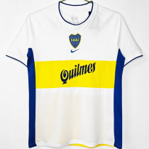 2001-2002 Boca Away Retro Soccer Jersey