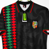 1994 Basque Country Away Black Retro Soccer Jersey