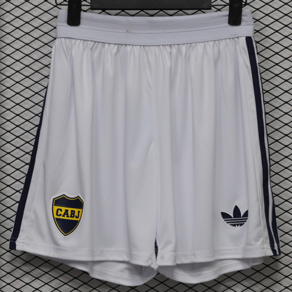 2026-27 Boca Away White Player Version Shorts Pants 球员版