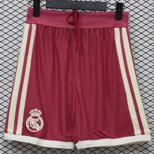 202627 RM Third Pink Player Version Shorts Pants 球员版