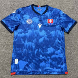 2027-28 Slovakia Home Blue Fans Soccer Jersey 斯洛伐克