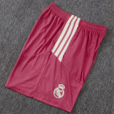 2026-27 RM Training Player Version Shorts Pants 拉链口袋