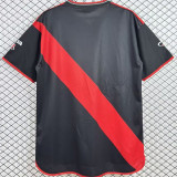 2001-2002 Rayo Vallecano Away Black Retro Soccer Jersey