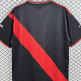 2001-2002 Rayo Vallecano Away Black Retro Soccer Jersey