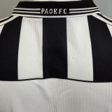 1998-1999 PAOK Thessaloniki Home Retro Soccer Jersey