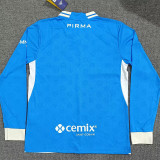 2026-27 Cruz Azul Home Blue Fans Long Sleeve Soccer Jersey
