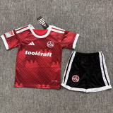 2026-27 1. FC Nürnberg Home Red Kids Soccer Jersey 纽伦堡
