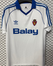 1986-1987 Zaragoza Home Retro Soccer Jersey