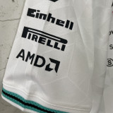 2026-27 Mercedes AMG Petronas F1 White POLO Team T-Shirt   有领