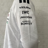 2026-27 Mercedes AMG Petronas F1 White Long Sleeve Team T-Shirt