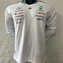 2026-27 Mercedes AMG Petronas F1 White Long Sleeve Team T-Shirt