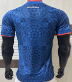 2027-28 Croatia Away Blue Player Version Soccer Jersey