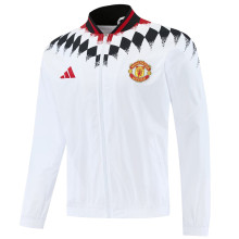 2026-27 M Utd White Windbreaker