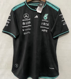 2026-27 Mercedes AMG Petronas F1 Black Player Version Team T-Shirt 球员版 圆领