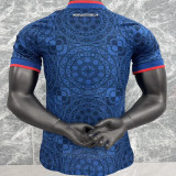 2027-28 Croatia Away Blue Player Version Soccer Jersey