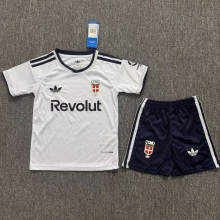 2026-27 Como Away White Kids Soccer Jersey