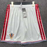2027-28 Croatia Home Fans Shorts Pants