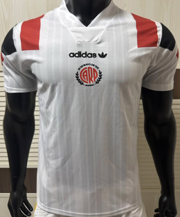 2026-27 River Plate White Retro Style Player Version Soccer Jersey