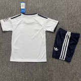 2026-27 Como Away White Kids Soccer Jersey