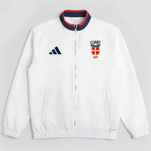 2026-27 Como White Windbreaker