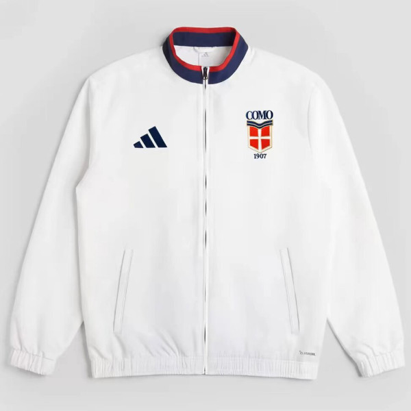 2026-27 Como White Windbreaker
