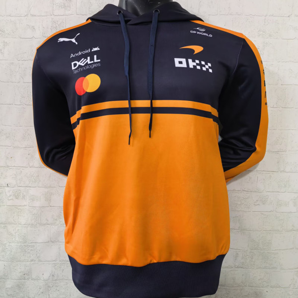 2026-27 McLaren F1 Orange Hoody Sweater Jersey